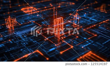 Data Breach Affecting A Corporate Network 125514197
