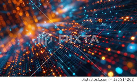 Future Technology Digital Abstract Background 125514268