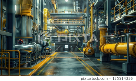 Industrial Technologies And Settings Showcasing Their Innovation Industrial Technologies And Settings Showcasing Their Innovation 125514336