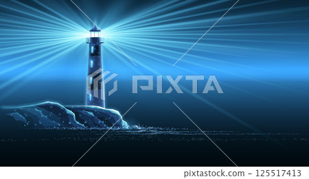 Lighthouse. Guiding light, beacon of hope, lighthouse guide, safe harbor, steady guidance. Lighthouse. Guiding light, beacon of hope, lighthouse guide, safe harbor, steady guidance. 125517413