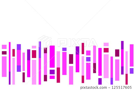 框架幾何圖案方形白色空間粉紅色 125517605