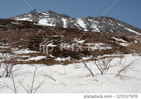 栃木縣那須山：四月白雪皚皚的健行小徑 125517970