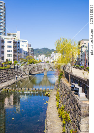 Nagasaki, Megane Bridge and the Nakajima River 125518055