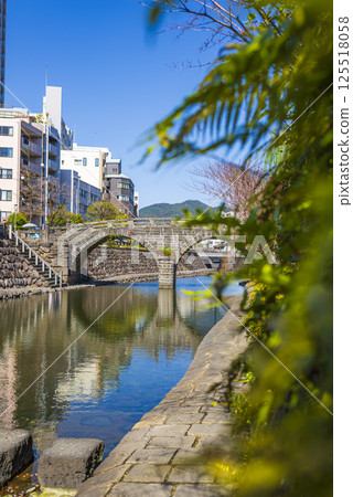 Nagasaki, Megane Bridge and the Nakajima River 125518058