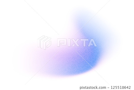 Abstract gradient shape with noise, blue blurred grainy color gradation, vibrant design element. Abstract gradient shape with noise, blue blurred grainy color gradation, vibrant design element. 125518642