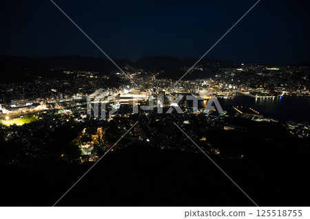 從Inasama看的長崎夜視圖 125518755