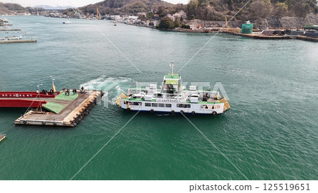 尾道水道【福本渡輪，感謝135年，最後一天2025/03/31】無人機空拍_OFTE_01 125519651