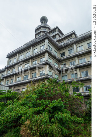 An old and very beautiful building in Hachijojima, Tokyo, Japan An old and very beautiful building in Hachijojima, Tokyo, Japan 125520183