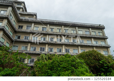 An old and very beautiful building in Hachijojima, Tokyo, Japan An old and very beautiful building in Hachijojima, Tokyo, Japan 125520184