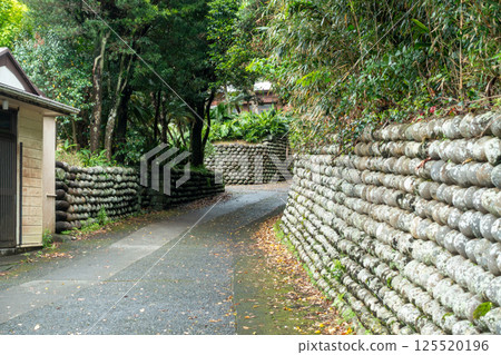 日本東京八丈島一座古老而美麗的建築 125520196