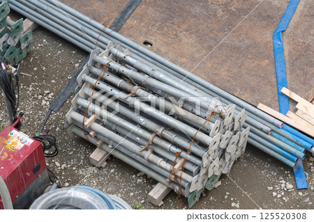 Construction material storage 125520308