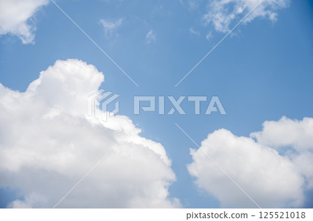 春天的天空 春天的天空 藍天 只有天空 山梨縣 四月 素材 春天的天空 春天的天空 藍天 只有天空 山梨縣 四月 素材 125521018