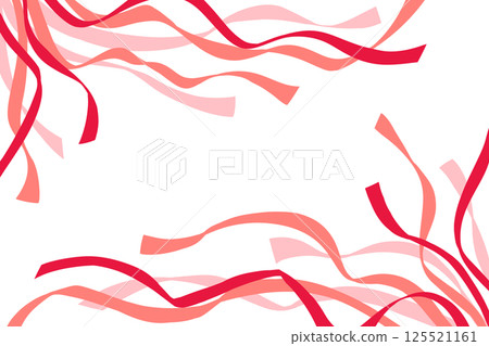 Red ribbon background Red ribbon background 125521161
