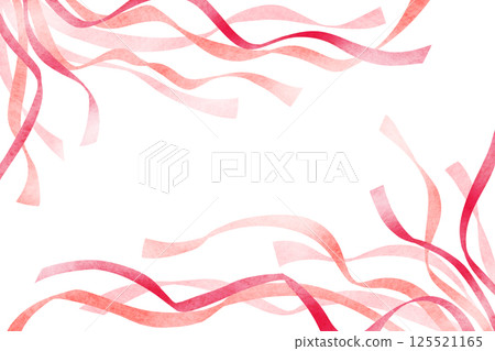 紅絲帶背景 125521165