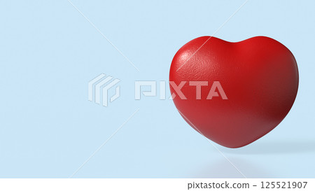 The Hearth for Health or love concept 3d Rendering. 125521907