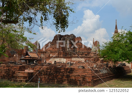 Ayutthaya remains Wat Mahathat 125522052