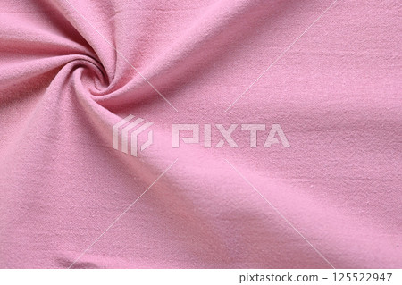 pink rose cotton texture color of fabric textile industry, abstract image for fashion cloth 125522947