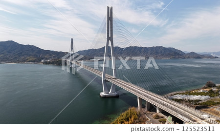 Setouchi Shimanami Kaido [Tatara Bridge] Drone aerial photography_March 2025_SSTTA_03 125523511