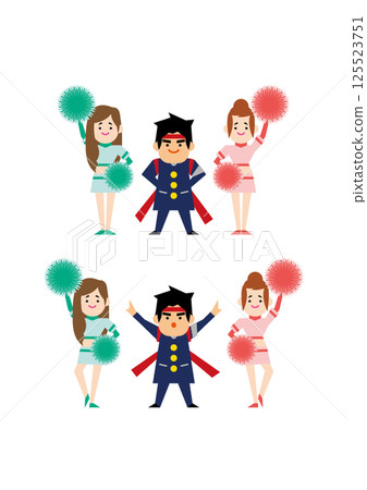 啦啦隊/彩色 啦啦隊/彩色 125523751