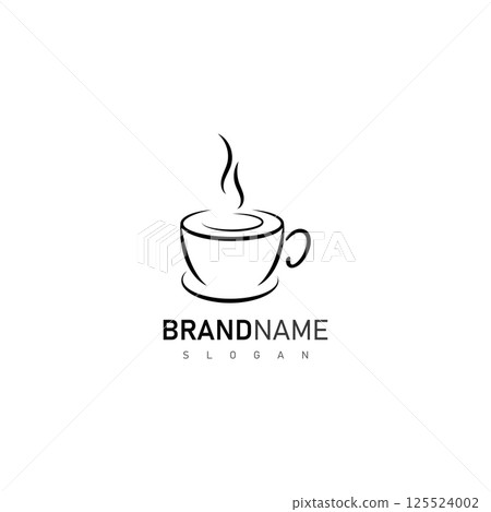 coffee cup logo design template coffee cup logo design template 125524002