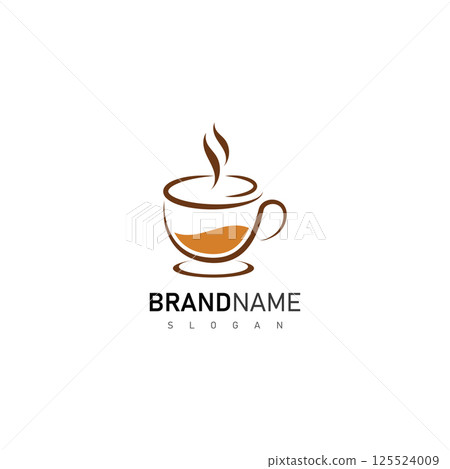 coffee cup logo design template coffee cup logo design template 125524009