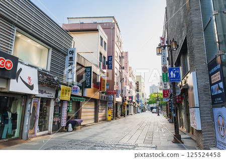 首爾仁寺洞的早晨景色 125524458