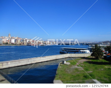 Türkiye Istanbul Diorama Style 125524744