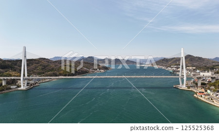 瀨戶內島波海道【生口大橋】無人機航拍_2025年3月_SSIIK_17 瀨戶內島波海道【生口大橋】無人機航拍_2025年3月_SSIIK_17 125525368