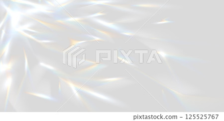 Disco ball light, prism shadow. Vector abstract soft grey background with light patterns, created by light reflecting off a discoball. Rainbow hologram reflection effect, sparkling flare leak overlay Disco ball light, prism shadow. Vector abstract soft grey background with light patterns, created by light reflecting off a discoball. Rainbow hologram reflection effect, sparkling flare leak overlay 125525767