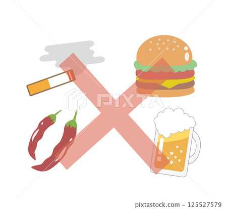Food and lifestyle habits that are bad for your stomach 125527579