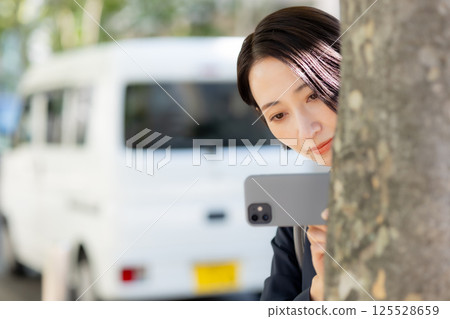 Female smartphone 125528659