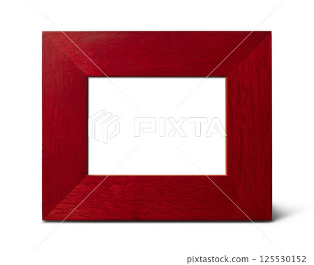 Red photo frame 125530152
