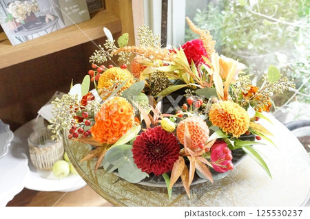 Autumn table wreath Autumn table wreath 125530237