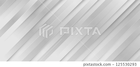White Abstract Diagonal Lines Background with Subtle Shadows 125530293