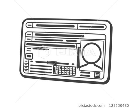 Driver's license (front) 125530480