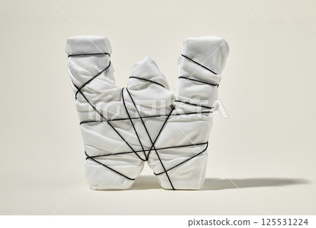 wrapped letter w 125531224