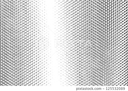 Grunge Black and White Distress. Halftone line Grunge Texture. 125532089