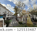Streets of the white village of Mijas in Spain 125533487