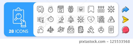 Recovery data, Mail correspondence and Chemistry experiment line icons. Interest rate, AI generate, Inflation icons. Pack of Instruction manual, Document, Approved icon. Vector Recovery data, Mail correspondence and Chemistry experiment line icons. Interest rate, AI generate, Inflation icons. Pack of Instruction manual, Document, Approved icon. Vector 125533568