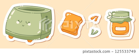 Color labels on pastel background. 125533749