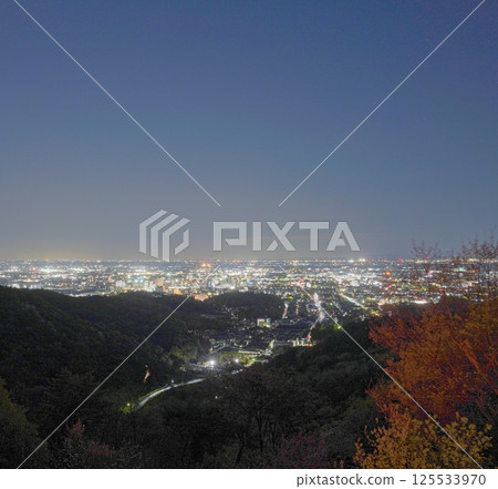 Night view from Kanayama, Ota City, Gunma Prefecture Night view from Kanayama, Ota City, Gunma Prefecture 125533970