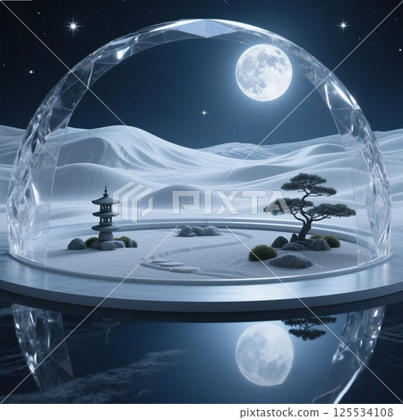 寧靜的月球花園 寧靜的月球花園 125534108