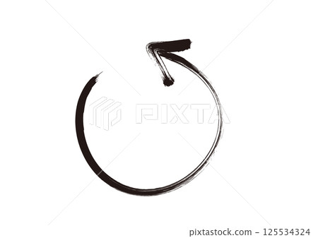 用畫筆手繪箭頭,逆時針箭頭 用畫筆手繪箭頭,逆時針箭頭 125534324