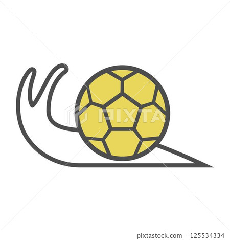 Snail design icon logo 125534334