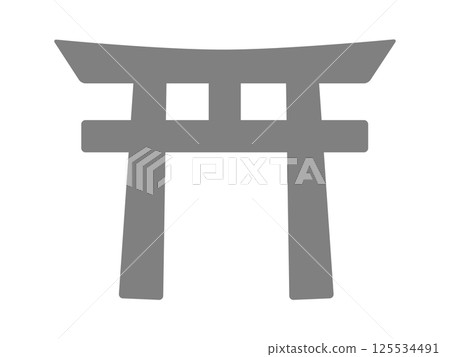 鳥居圖示（神社標誌） 125534491