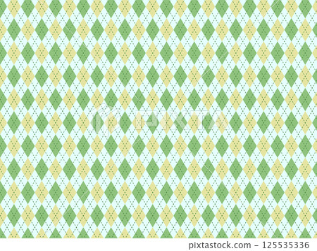 Argyle check background material Argyle check background material 125535336