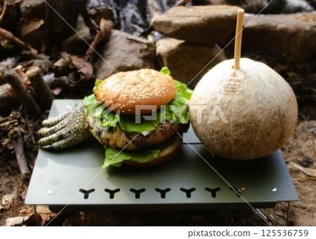 Crocodile's home cooking Crocodile's home cooking 125536759