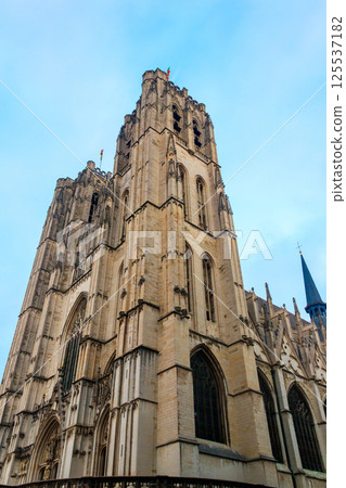 St. Michael and St. Gudula Cathedral in Brussels, Belgium St. Michael and St. Gudula Cathedral in Brussels, Belgium 125537182