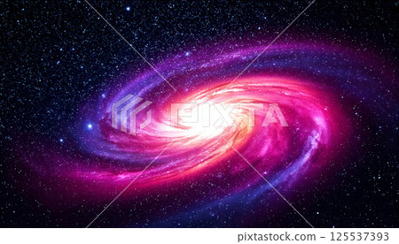 vibrant, colorful galaxy swirls in space, filled with sparkling stars and nebulae in shades of pink and purple, creating mesmerizing cosmic scene vibrant, colorful galaxy swirls in space, filled with sparkling stars and nebulae in shades of pink and purple, creating mesmerizing cosmic scene 125537393