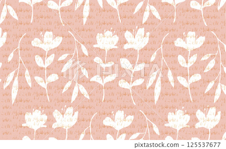 簡單的花卉背景材料 125537677